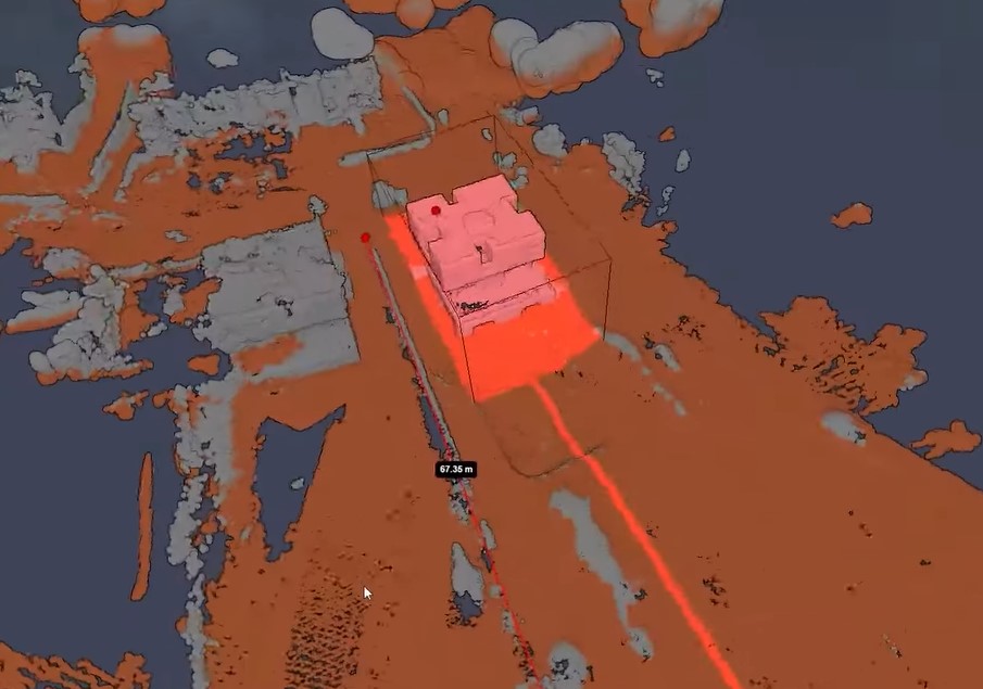 2D and 3D Aerial Multispectral Map - 3d aerial view