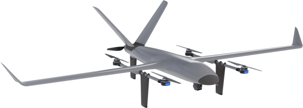 VTOne VTOL de longo alcance do fabricante português de drones